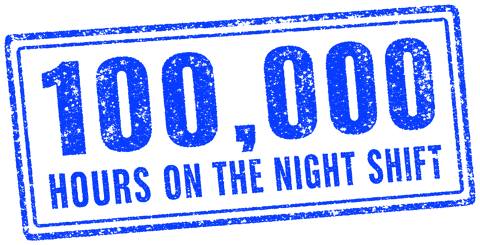 100,000 hours stamp