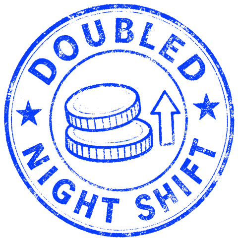 Doubled stamp