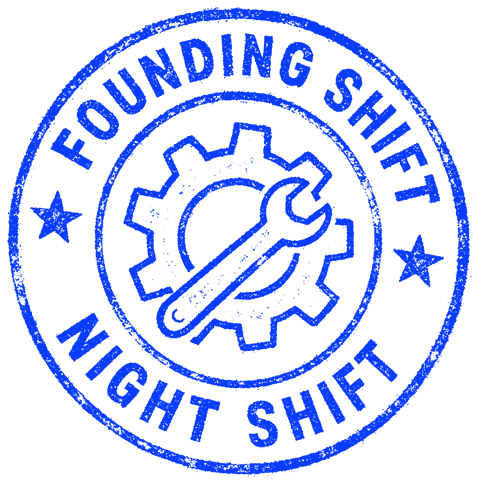 Founding Shift stamp