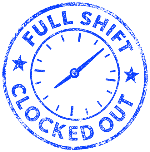 Full Shift stamp